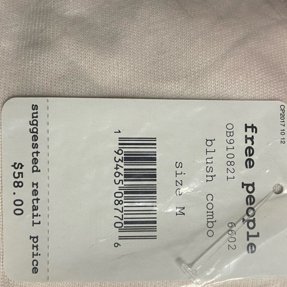 Nwt Free People Fruit Medley Tee Blush Pink Tart Size Medium New With Tags Boho - Picture 3 of 5